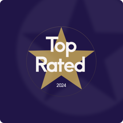 Top Rated 2024 badge